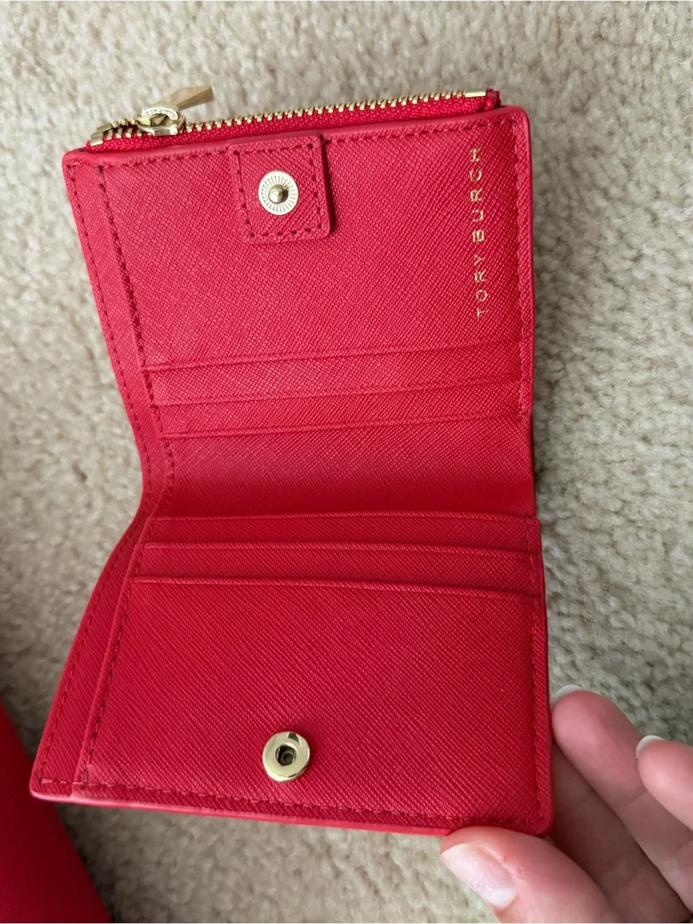 Tory Burch Crossbody Bag with Matching Card Wallet